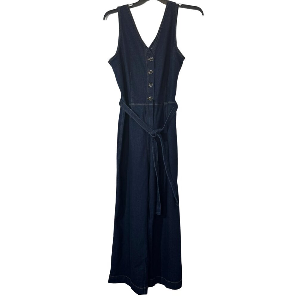 Women Dark Demin Jumpsuit Size 12